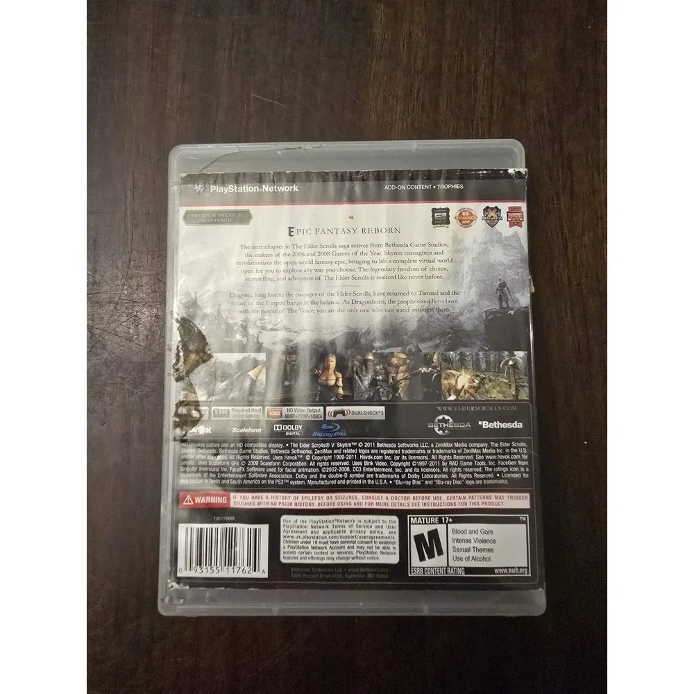 The Elder Scrolls V: Skyrim (PS3 PlayStation )‎ TESTED